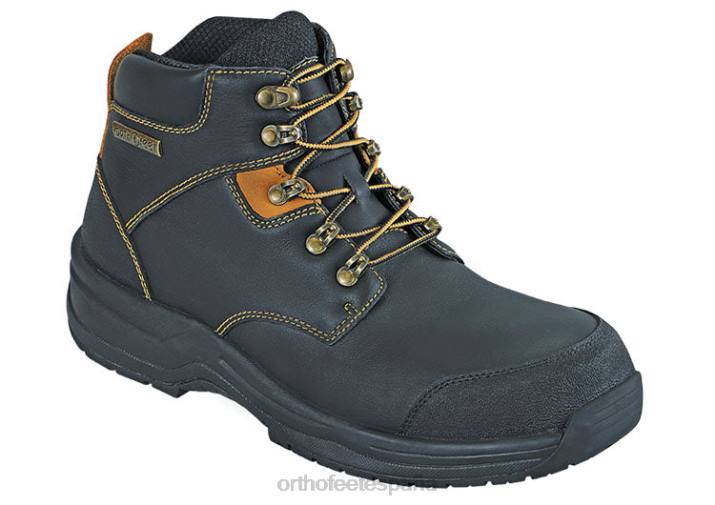 botas_de_trabajo_de_granito_hombres_orthofeet_00dt158_negro_botas_de_trabajo.jpg botas de trabajo de granito hombres Orthofeet 00DT158 negro botas de trabajo - Image 1