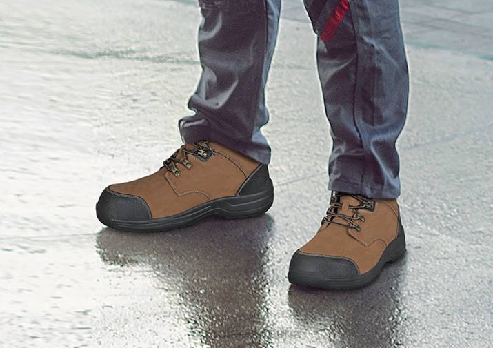 botas de trabajo de granito hombres Orthofeet 00DT159 camello botas de trabajo - Image 2