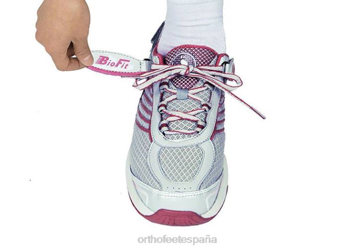 brío sin corbata mujer Orthofeet 00DT64 fucsia zapatillas - Image 4