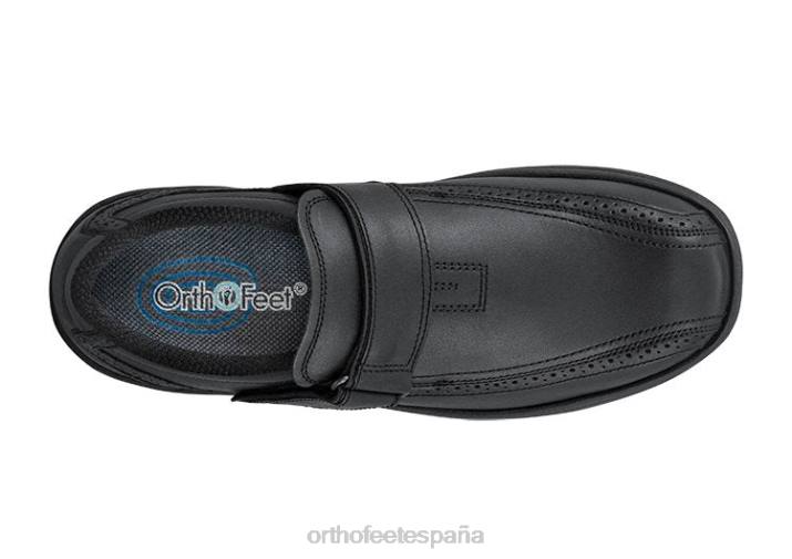 centro de lincoln hombres Orthofeet 00DT173 negro Zapatos de vestir - Image 6