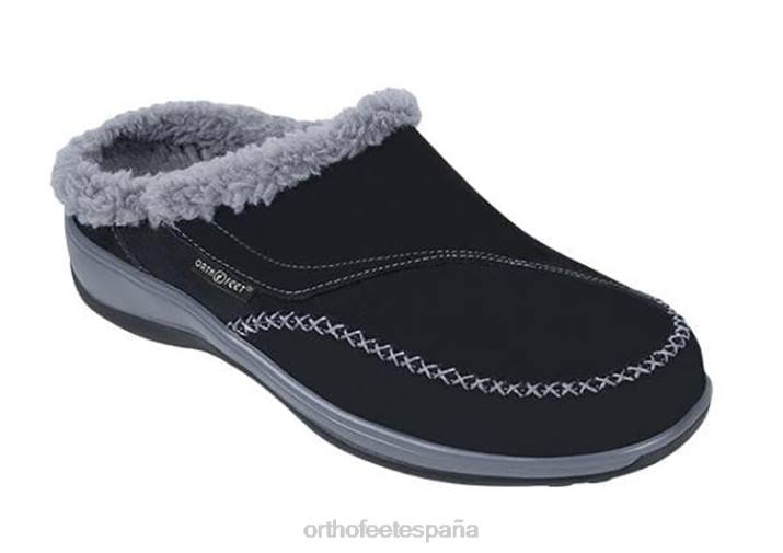 charlotte_mujer_orthofeet_00dt114_negro_zapatillas.jpg charlotte mujer Orthofeet 00DT114 negro zapatillas - Image 1