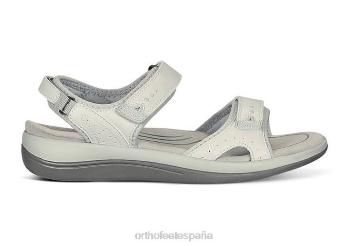 correa bidireccional malibu mujer Orthofeet 00DT18 hueso sandalias - Image 3