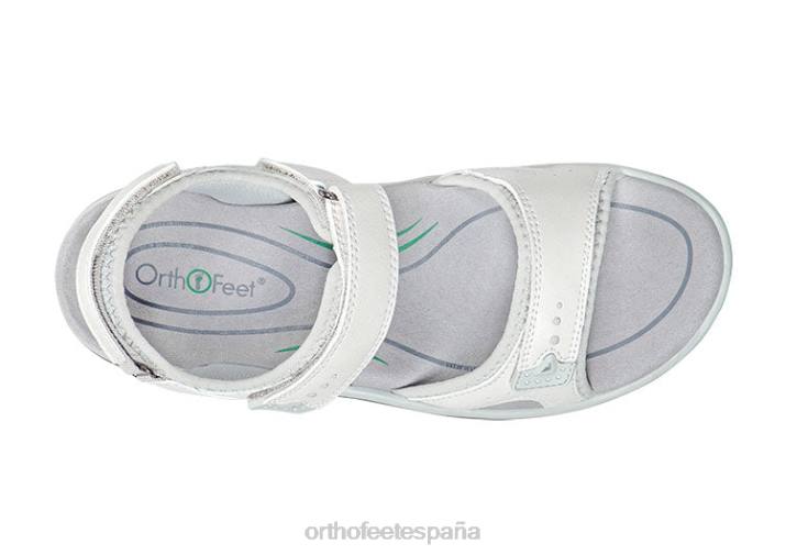 correa bidireccional malibu mujer Orthofeet 00DT18 hueso sandalias - Image 5