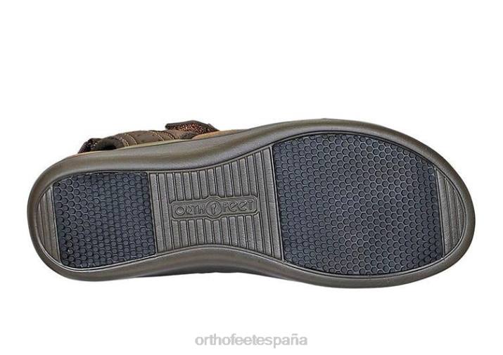 correa bidireccional malibu mujer Orthofeet 00DT19 marrón sandalias - Image 5