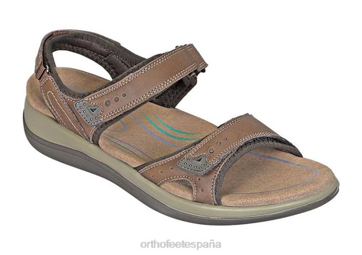 correa_bidireccional_malibu_mujer_orthofeet_00dt19_marron_sandalias.jpg correa bidireccional malibu mujer Orthofeet 00DT19 marrón sandalias - Image 1