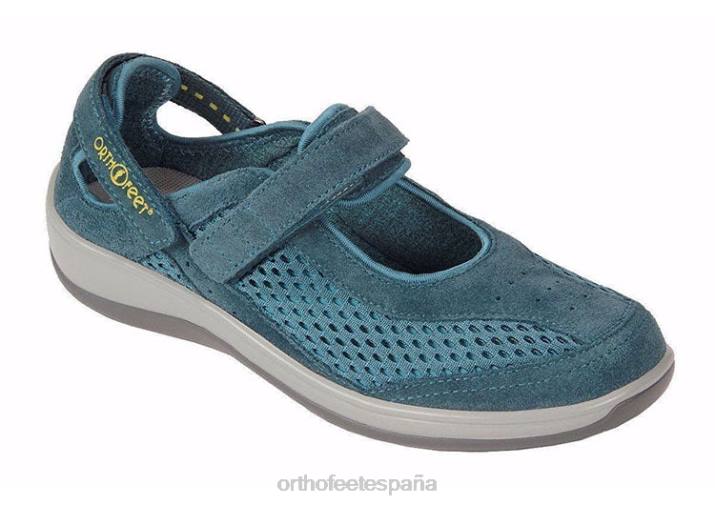 correa_de_talon_sanibel_mujer_orthofeet_00dt109_azul_zapatos_casuales.jpg correa de talón sanibel mujer Orthofeet 00DT109 azul zapatos casuales - Image 1