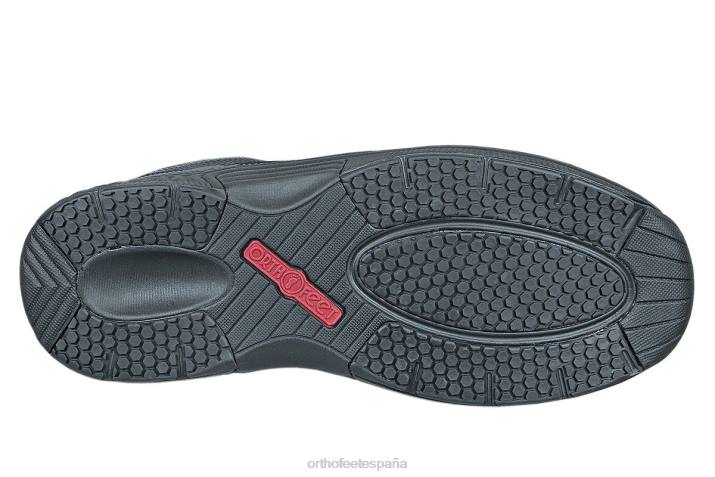 empalizadas del pacífico a prueba de agua hombres Orthofeet 00DT140 negro zapatillas - Image 5