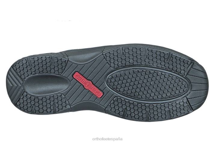 encaje coral sin anudar mujer Orthofeet 00DT50 encaje coral sin anudar negro zapatillas - Image 5