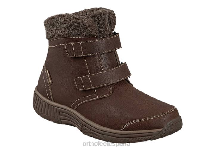 florencia_impermeable_mujer_orthofeet_00dt80_marron_botas.jpg florencia impermeable mujer Orthofeet 00DT80 marrón botas - Image 1