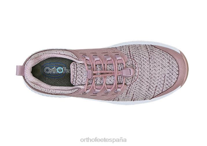 francis sin corbata mujer Orthofeet 00DT54 rosa zapatillas - Image 6