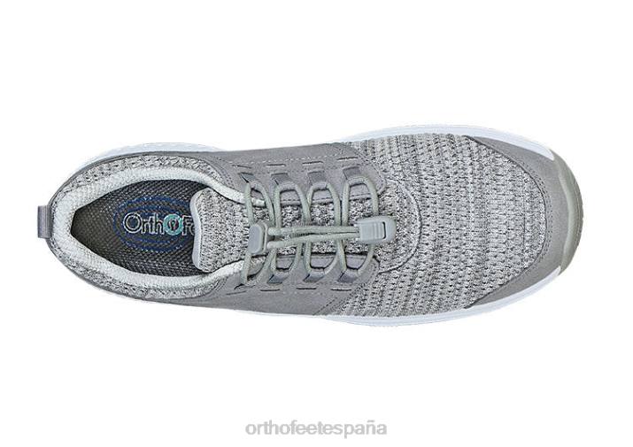 francis sin corbata mujer Orthofeet 00DT56 gris zapatillas - Image 5
