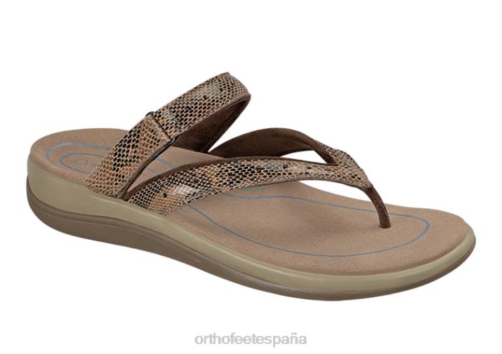 gaya_mujer_orthofeet_00dt27_marron_sandalias.jpg gayá mujer Orthofeet 00DT27 marrón sandalias - Image 1