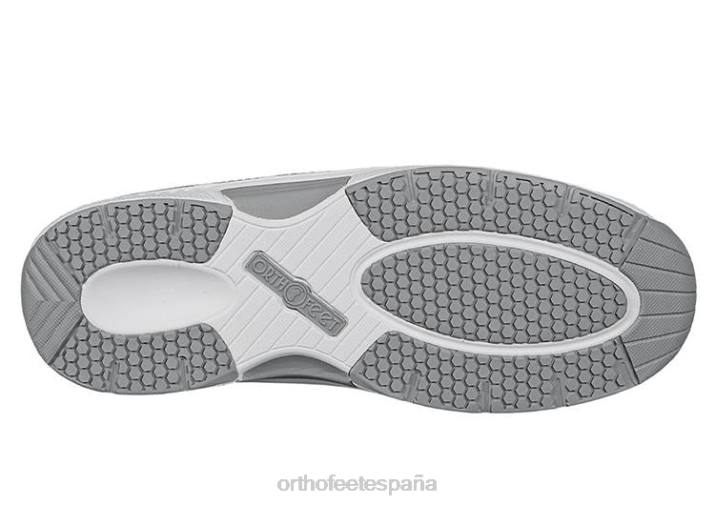 lana de coral mujer Orthofeet 00DT51 gris zapatillas - Image 6