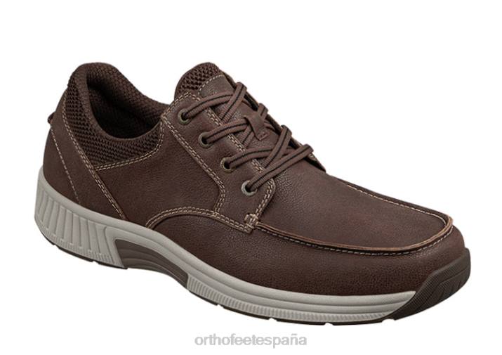 leon_hombres_orthofeet_00dt166_marron_zapatos_casuales.jpg León hombres Orthofeet 00DT166 marrón zapatos casuales - Image 1