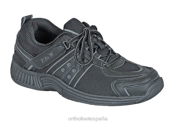 monterey_bay_sin_corbata_hombres_orthofeet_00dt143_negro_zapatillas.png monterey bay sin corbata hombres Orthofeet 00DT143 negro zapatillas - Image 1