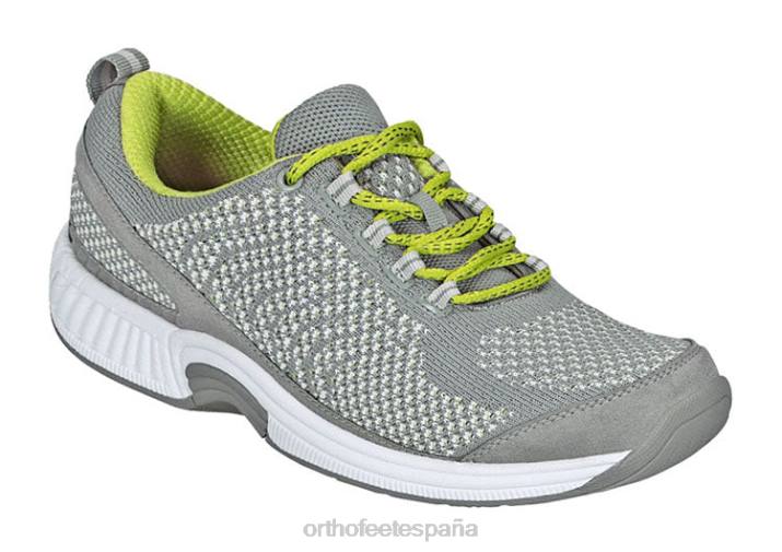 punto_coralino_elastico_mujer_orthofeet_00dt52_gris_zapatillas.jpg punto coralino elástico mujer Orthofeet 00DT52 gris zapatillas - Image 1