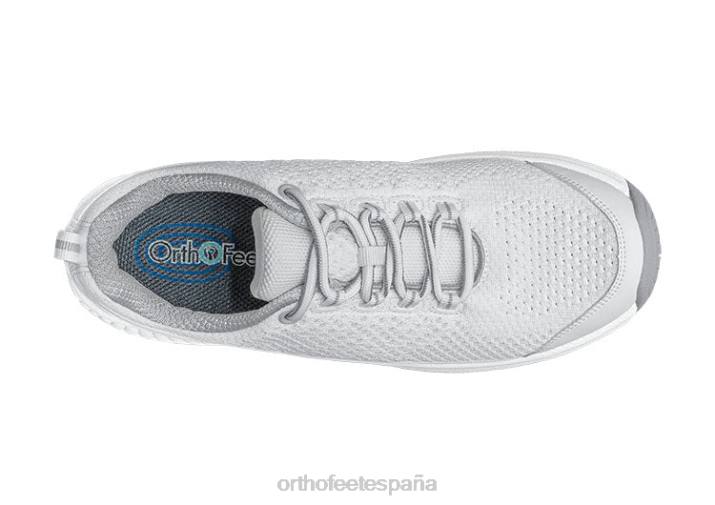 punto coralino elástico mujer Orthofeet 00DT53 blanco zapatillas - Image 5