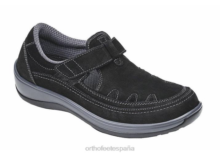 sereno_mujer_orthofeet_00dt100_negro_zapatos_casuales.jpg sereno mujer Orthofeet 00DT100 negro zapatos casuales - Image 1