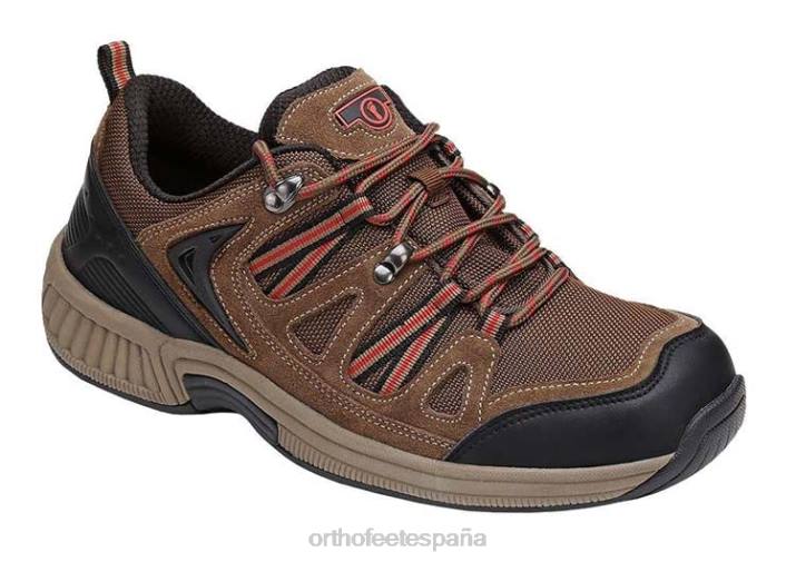 sorrento_hombres_orthofeet_00dt147_marron_zapatillas.jpg Sorrento hombres Orthofeet 00DT147 marrón zapatillas - Image 1