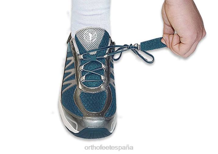 sprint sin corbata hombres Orthofeet 00DT136 gris zapatillas - Image 3