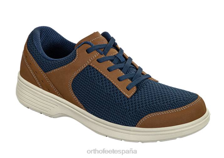 tabor_hombres_orthofeet_00dt164_azul_zapatos_casuales.jpg tabor hombres Orthofeet 00DT164 azul zapatos casuales - Image 1