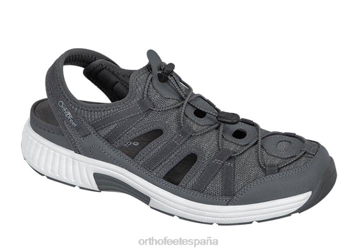 tauro_hombres_orthofeet_00dt122_gris_sandalias.jpg Tauro hombres Orthofeet 00DT122 gris sandalias - Image 1