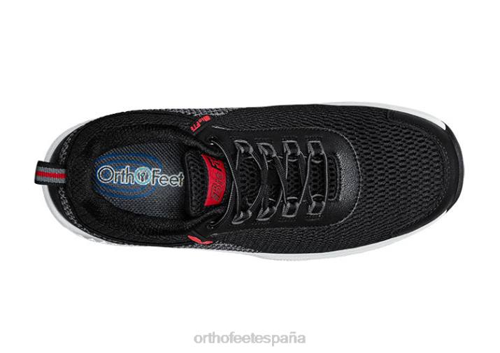 tramo de agua de borde hombres Orthofeet 00DT132 negro zapatillas - Image 5