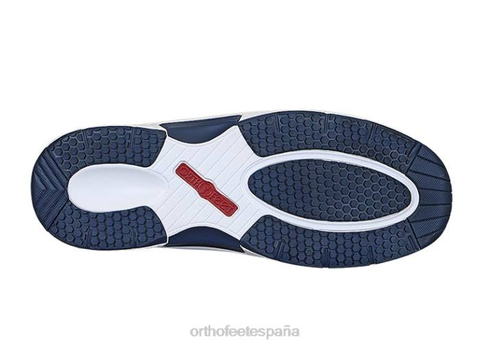 tramo de agua de borde hombres Orthofeet 00DT133 azul zapatillas - Image 6