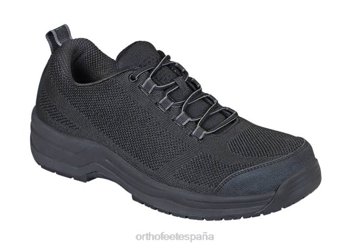 zapatos_de_trabajo_cobalto_hombres_orthofeet_00dt162_negro_zapatillas.jpg zapatos de trabajo cobalto hombres Orthofeet 00DT162 negro zapatillas - Image 1