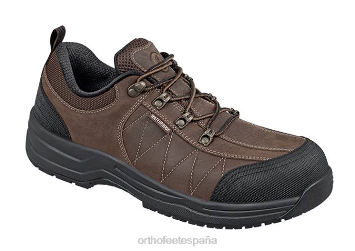 zapatos_de_trabajo_de_dolomita_hombres_orthofeet_00dt161_marron_zapatos_de_trabajo.jpg zapatos de trabajo de dolomita hombres Orthofeet 00DT161 marrón zapatos de trabajo - Image 1