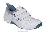 álamo hombres Orthofeet 00DT144 blanco zapatillas