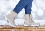alpes impermeable mujer Orthofeet 00DT85 beige botas - Image 2