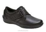 Arcadia mujer Orthofeet 00DT96 negro zapatos casuales