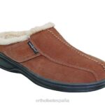 asheville hombres Orthofeet 00DT179 marrón zapatillas