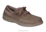 bata roja hombres Orthofeet 00DT168 arena zapatos casuales