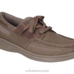 bata roja hombres Orthofeet 00DT168 arena zapatos casuales