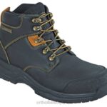 botas de trabajo de granito hombres Orthofeet 00DT158 negro botas de trabajo