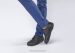 Broadway hombres Orthofeet 00DT175 negro zapatos casuales - Image 2