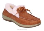 capri mujer Orthofeet 00DT116 camello zapatillas