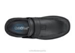 centro de lincoln hombres Orthofeet 00DT173 negro Zapatos de vestir - Image 6