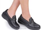 chelsea mujer Orthofeet 00DT112 negro Zapatos de vestir - Image 2