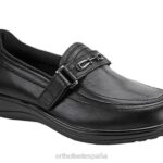 chelsea mujer Orthofeet 00DT112 negro Zapatos de vestir