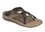 clio mujer Orthofeet 00DT29 marrón sandalias