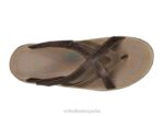 clio mujer Orthofeet 00DT29 marrón sandalias - Image 3