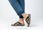 clio mujer Orthofeet 00DT30 negro sandalias - Image 2