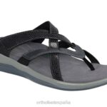 clio mujer Orthofeet 00DT30 negro sandalias