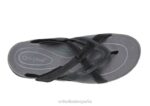 clio mujer Orthofeet 00DT30 negro sandalias - Image 3