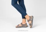 correa bidireccional malibu mujer Orthofeet 00DT17 estaño sandalias - Image 2