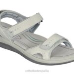 correa bidireccional malibu mujer Orthofeet 00DT18 hueso sandalias