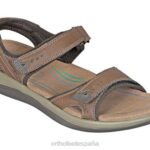 correa bidireccional malibu mujer Orthofeet 00DT19 marrón sandalias